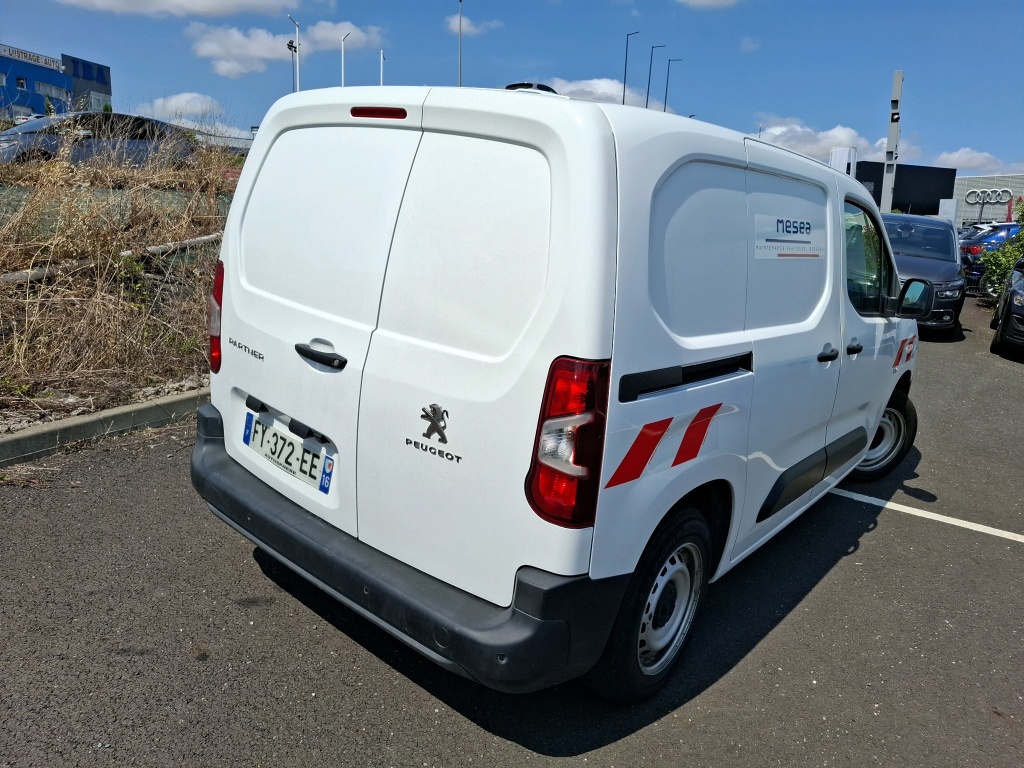 Peugeot PARTNER FOURGON STANDARD 650 KG BLUEHDI 75 BVM5 PREMIUM 2021