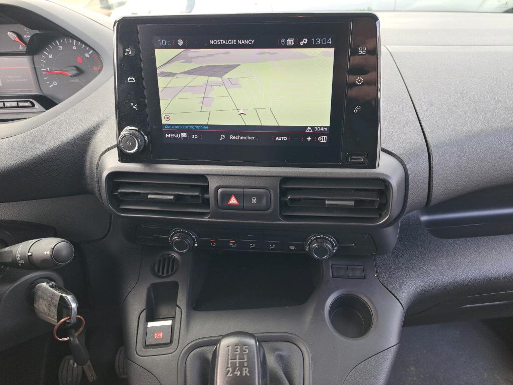 Peugeot PARTNER FOURGON STANDARD 650 KG BLUEHDI 100 S&S BVM5 ASPHALT 2021