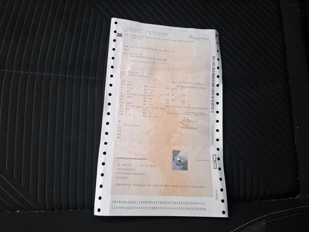 Peugeot 308 BlueHDi 130ch S&S EAT8 Active Pack 2022