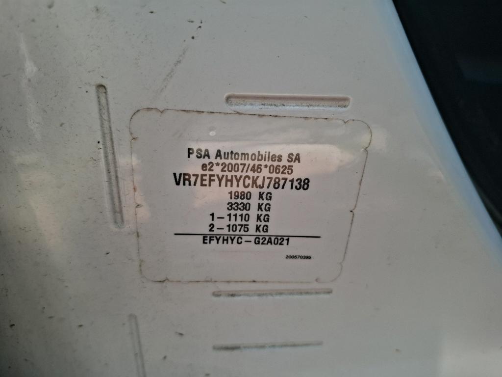 Citroen BERLINGO VAN M 650 BLUEHDI 100 S&S BVM5 CLUB 2020