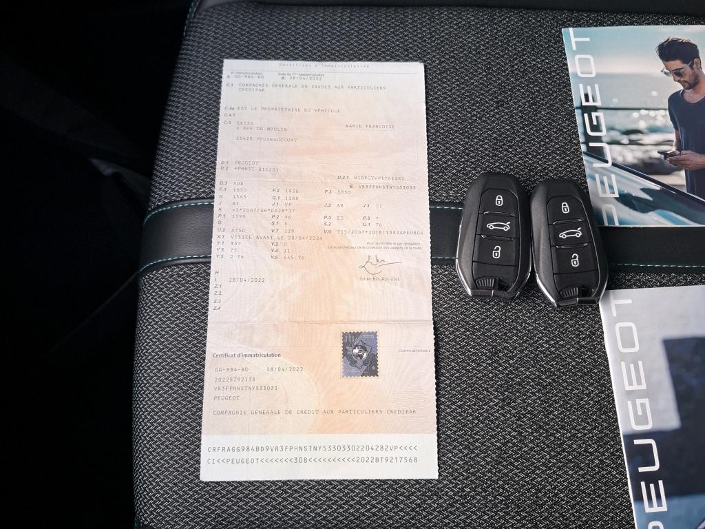 Peugeot 308 PureTech 130ch S&S EAT8 Allure Pack 2022