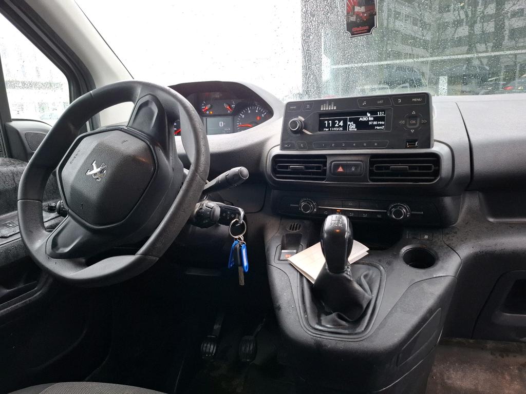 Peugeot PARTNER FOURGON STANDARD 650 KG BLUEHDI 100 S&S BVM5 PREMIUM 2020