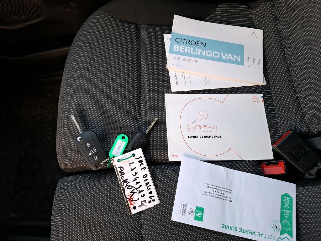Citroen BERLINGO VAN M 650 BLUEHDI 100 S&S BVM5 CLUB 2021