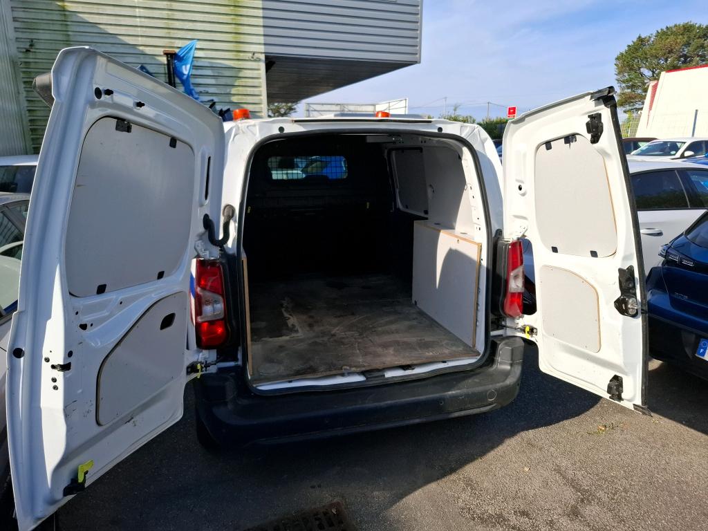 Peugeot PARTNER FOURGON STANDARD 650 KG BLUEHDI 100 S&S BVM5 ASPHALT 2019