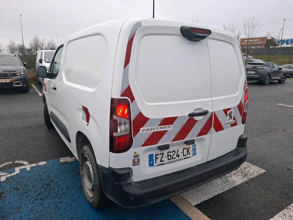 Peugeot PARTNER FOURGON STANDARD 650 KG BLUEHDI 100 S&S BVM5 ASPHALT 2021