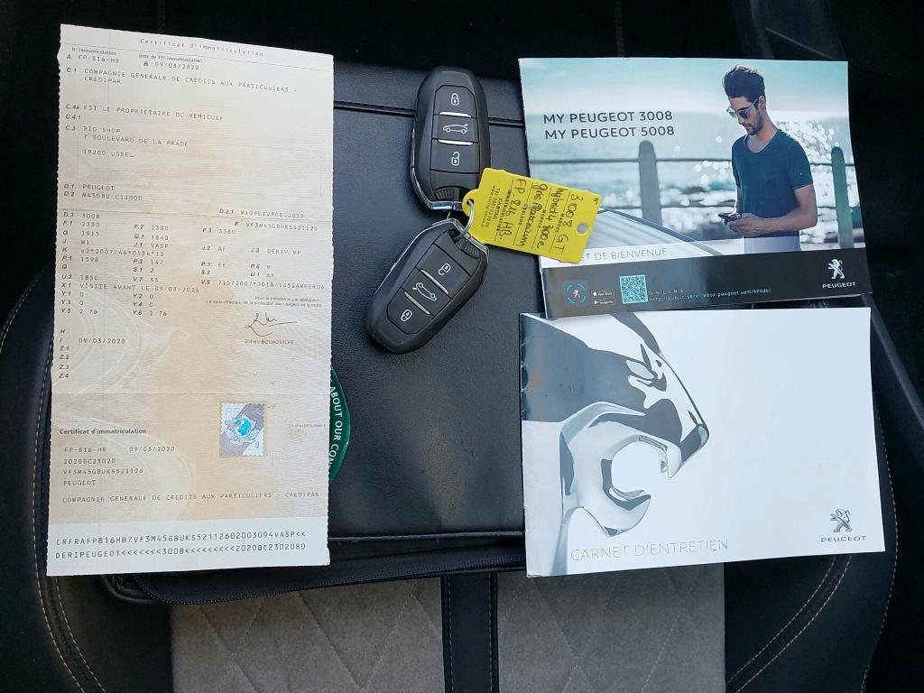 Peugeot 3008 Hybrid4 300 e-EAT8 GT 2020