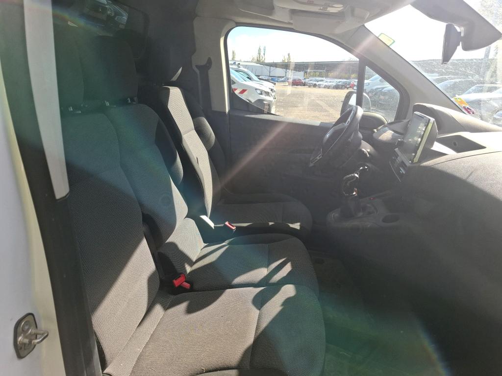 Peugeot PARTNER FOURGON STANDARD 650 KG BLUEHDI 100 S&S BVM5 ASPHALT 2019