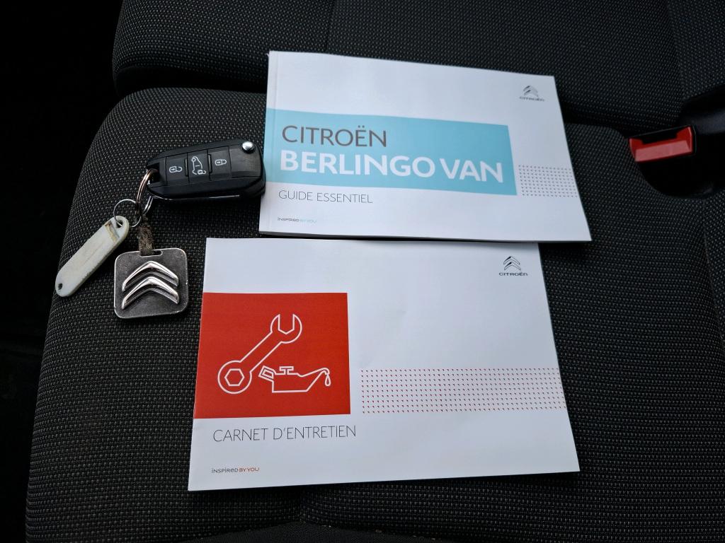 Citroen BERLINGO VAN M 650 BLUEHDI 100 S&S BVM5 CLUB 2020