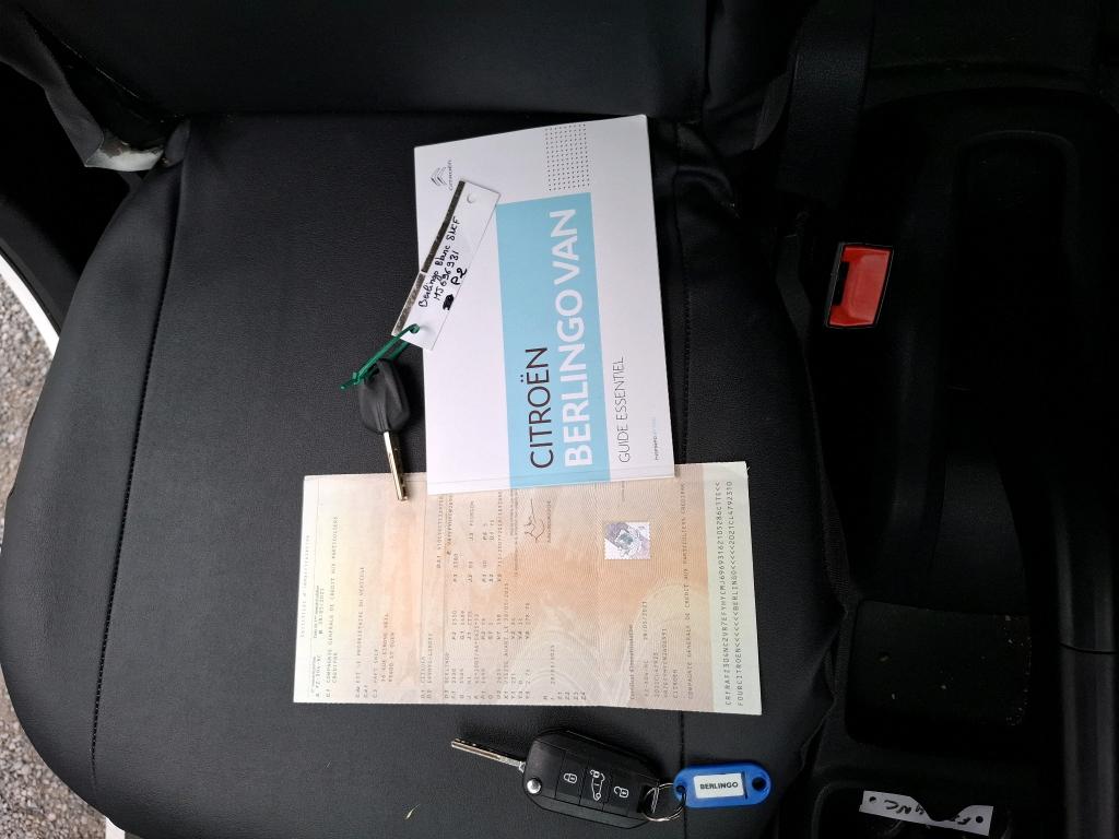 Citroen BERLINGO CA XL BLUEHDI 100 S&S BVM5 CONTROL 2021