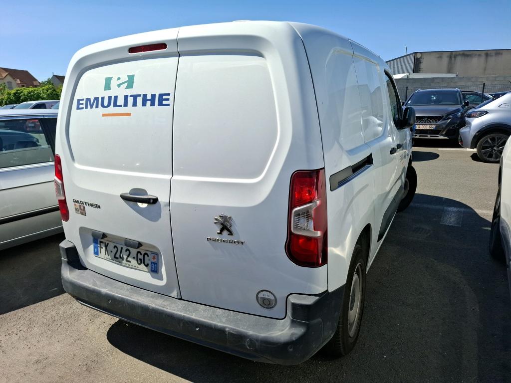 Peugeot PARTNER FOURGON STANDARD 650 KG BLUEHDI 100 S&S BVM5 PREMIUM 2019