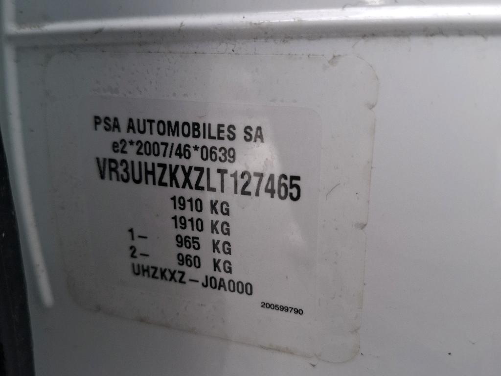 Peugeot 208 Electrique 50 kWh 136ch Active 2020
