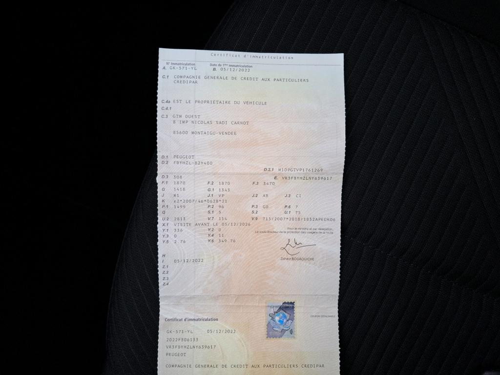 Peugeot 308 BlueHDi 130ch S&S BVM6 Active Pack 2022