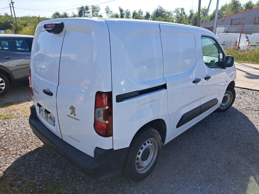 Peugeot PARTNER FOURGON STANDARD 650 KG BLUEHDI 100 S&S BVM5 ASPHALT 2020