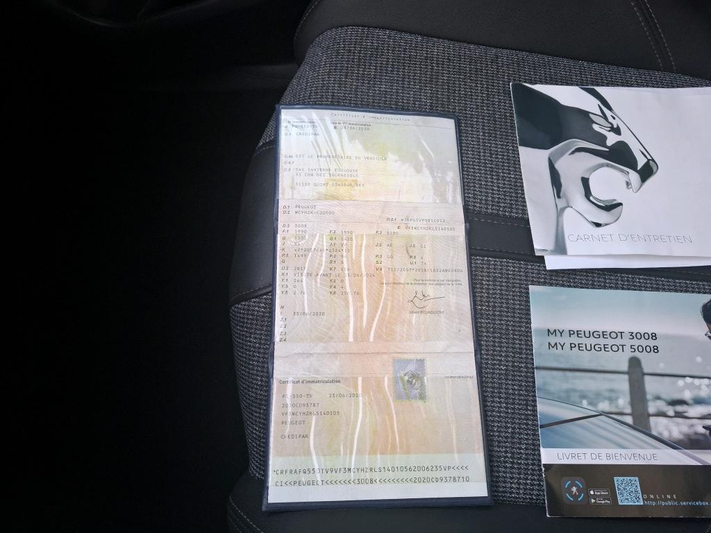 Peugeot 3008 BlueHDi 130ch S&S EAT8 Allure Business 2020