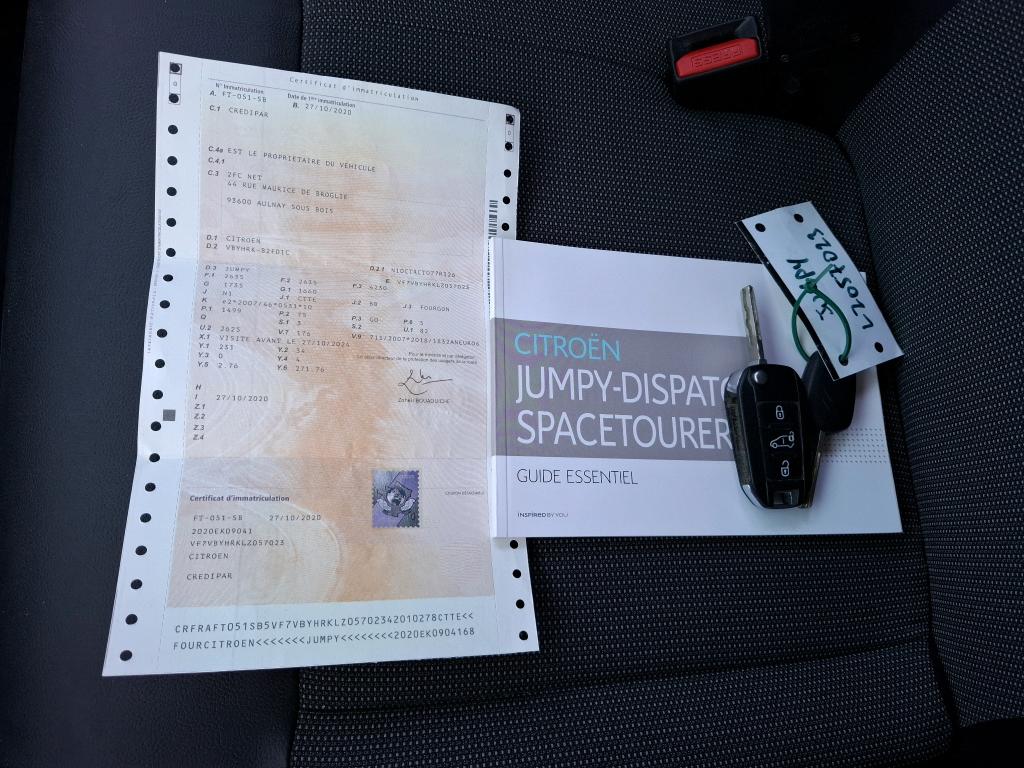 Citroen JUMPY FGN M BLUEHDI 100 S&S BVM6 CLUB 2020