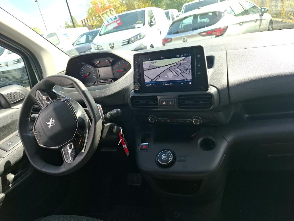 Peugeot PARTNER FOURGON STANDARD 650 KG BLUEHDI 130 S&S EAT8 ASPHALT 2021