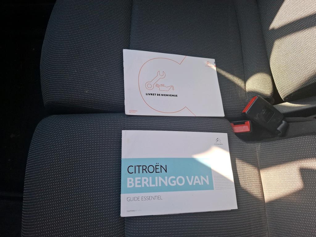 Citroen BERLINGO VAN M 650 BLUEHDI 100 S&S BVM5 CLUB 2020
