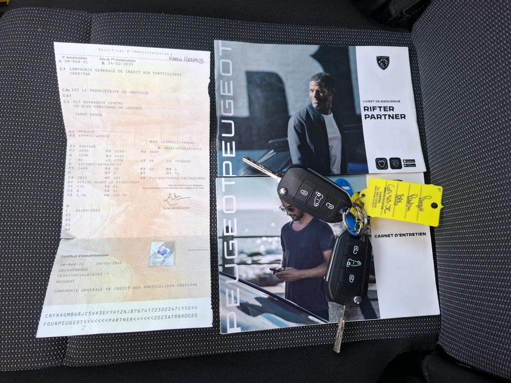 Peugeot PARTNER CA XL BLUEHDI 100 S&S BVM6  2023
