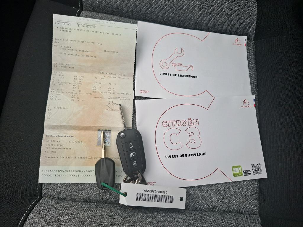 Citroen C3 PureTech 83 S&S BVM5 C-Series 2022