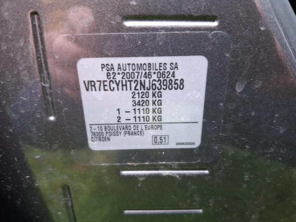 Citroen Berlingo Taille M BlueHDi 100 S&S BVM6 Feel 2022