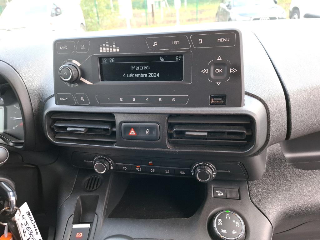 Citroen BERLINGO VAN M 650 BLUEHDI 100 S&S CLUB 2019
