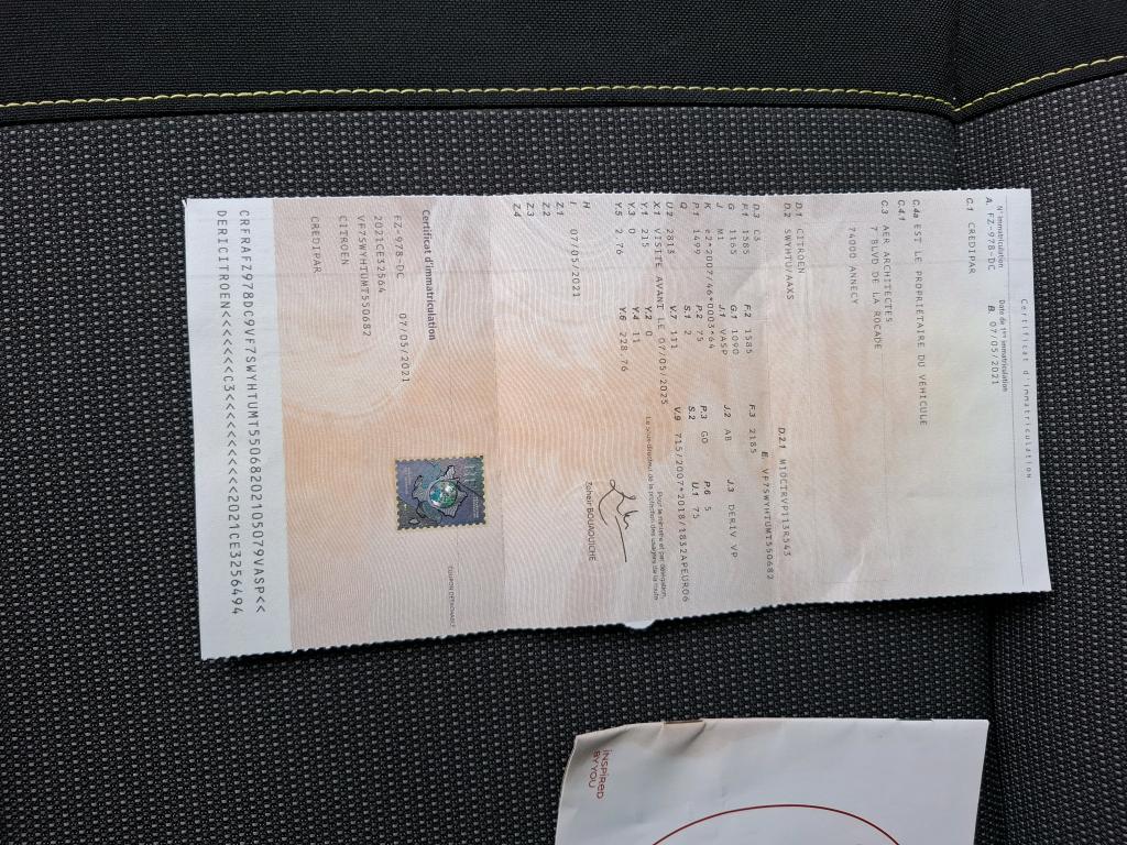 Citroen C3 SOCIETE BLUEHDI 100 S&S BVM6 FEEL NAV 2021