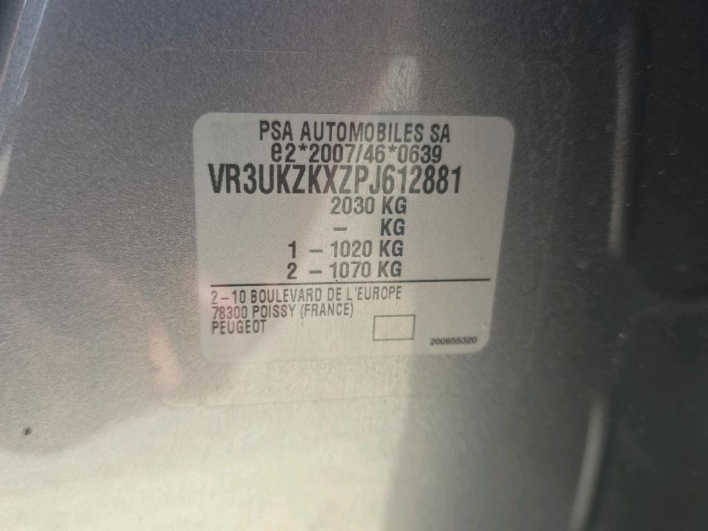Peugeot 2008 Electrique 136 ch Allure Pack 2023