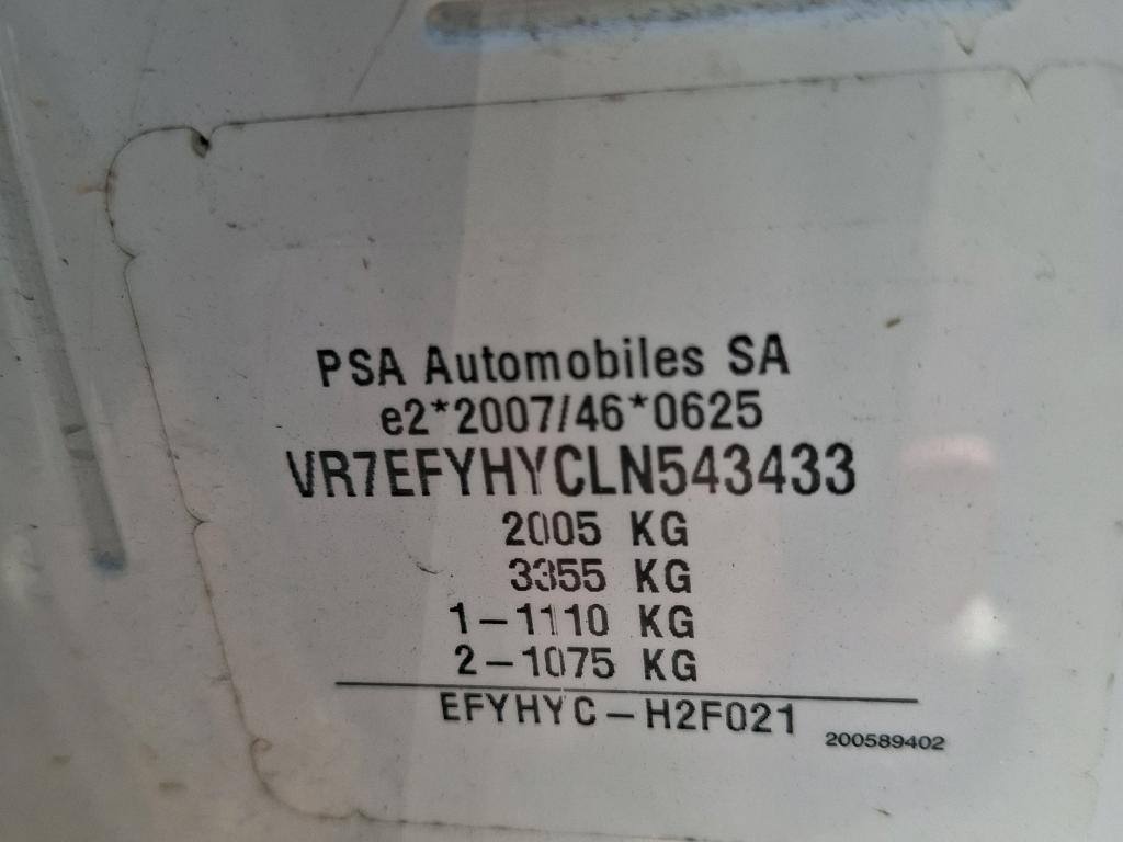 Citroen BERLINGO VAN M 650 BLUEHDI 100 S&S BVM5 CLUB 2020