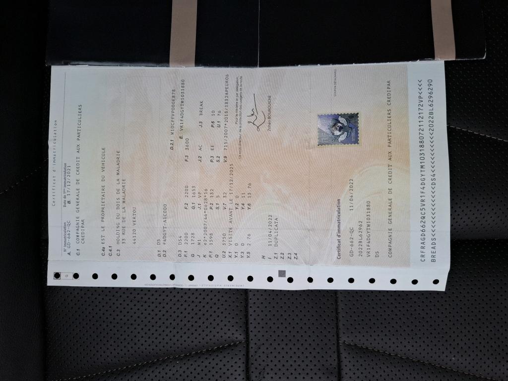 DS DS 4 Hybride E-Tense 225 EAT8 La Premiere 2021