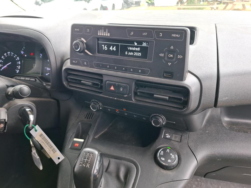 Citroen BERLINGO VAN M 650 BLUEHDI 100 S&S CLUB 2019