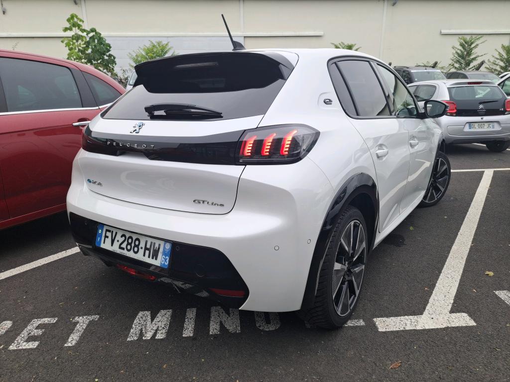 Peugeot 208 Electrique 50 kWh 136ch GT Line 2020