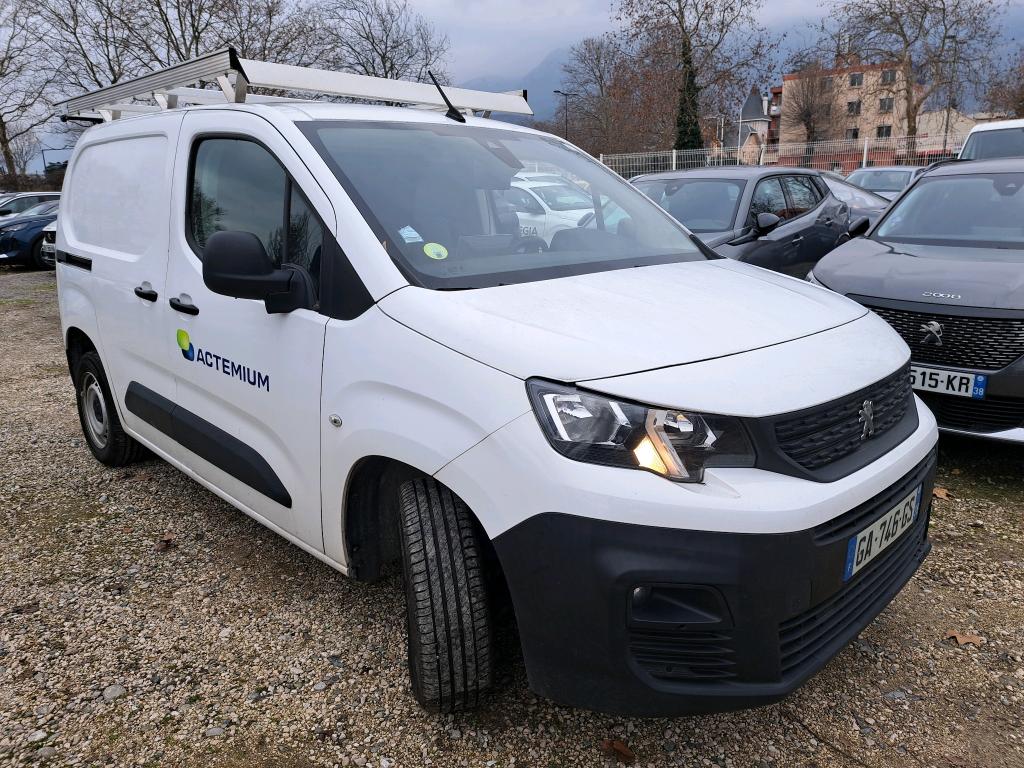 Peugeot PARTNER FOURGON STANDARD 650 KG BLUEHDI 100 S&S BVM5 ASPHALT 2021