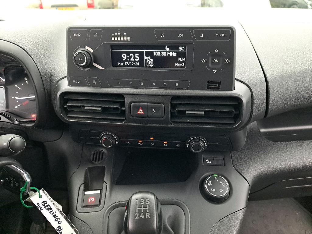 Citroen BERLINGO VAN M 650 BLUEHDI 100 S&S CLUB 2019