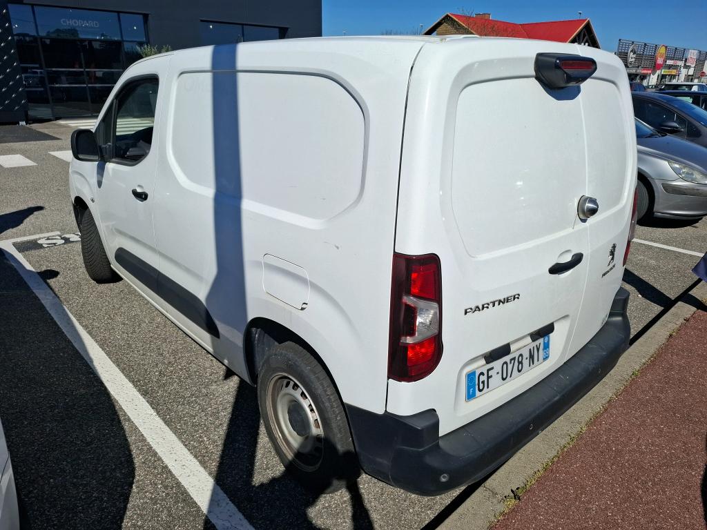 Peugeot PARTNER FOURGON STANDARD 650 KG BLUEHDI 100 S&S BVM6 ASPHALT 2022