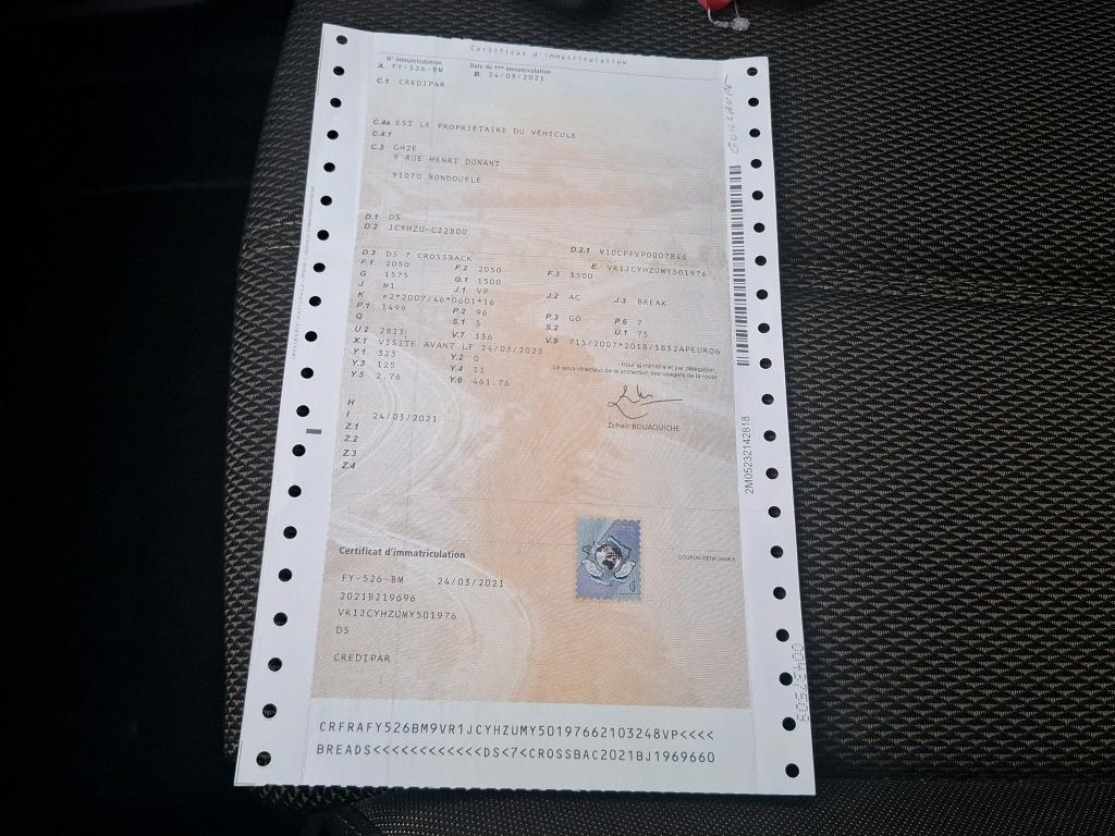 DS DS7 Crossback BlueHDi 130 EAT8 Business 2021