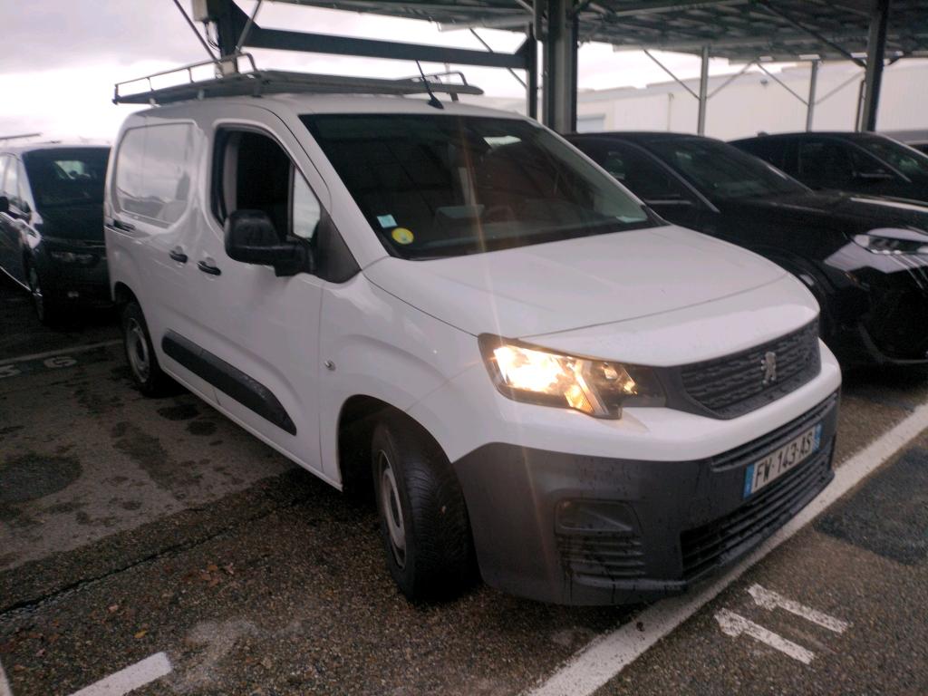 Peugeot PARTNER FOURGON STANDARD 650 KG BLUEHDI 100 S&S BVM5 ASPHALT 2020