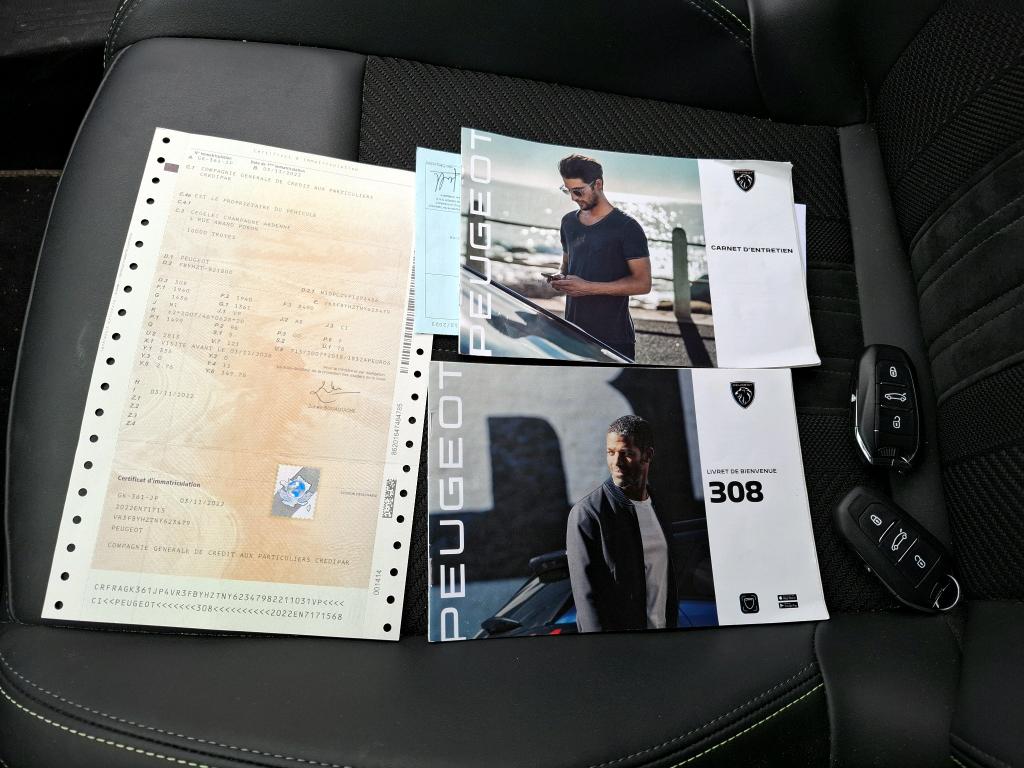 Peugeot 308 BlueHDi 130ch S&S EAT8 GT Pack 2022