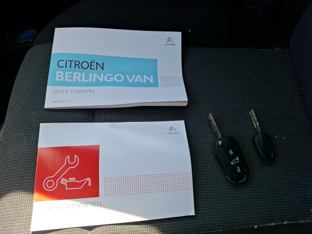 Citroen BERLINGO VAN M 650 BLUEHDI 100 S&S BVM5 CLUB 2020