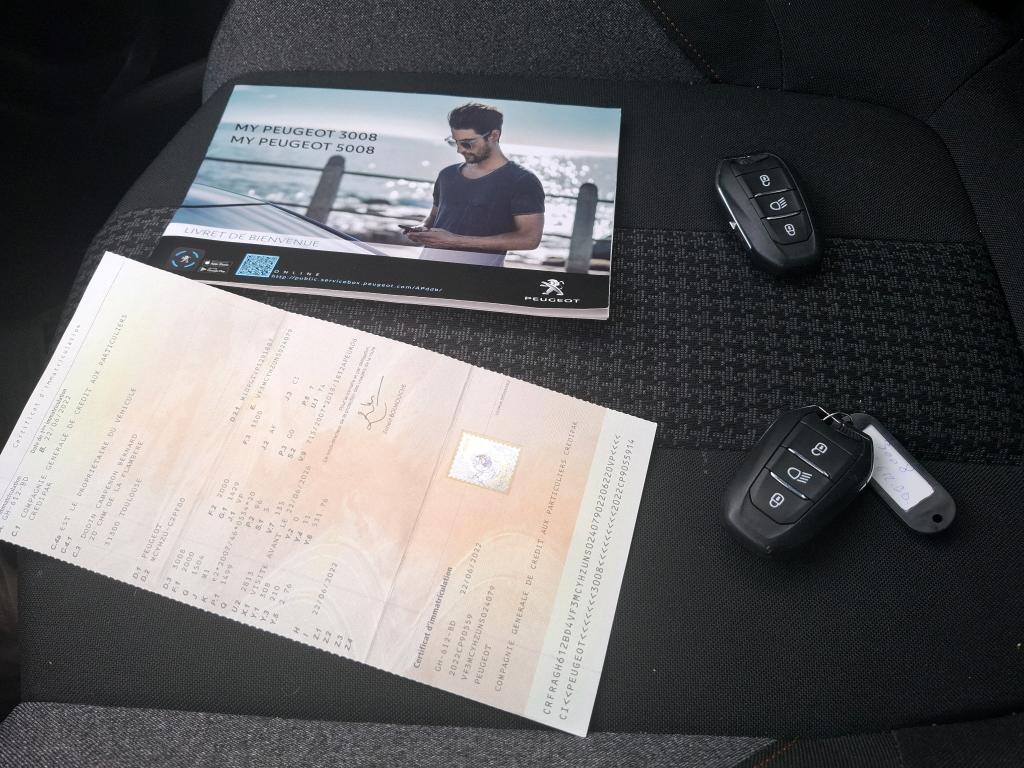 Peugeot 3008 BlueHDi 130ch S&S EAT8 Active Pack 2022