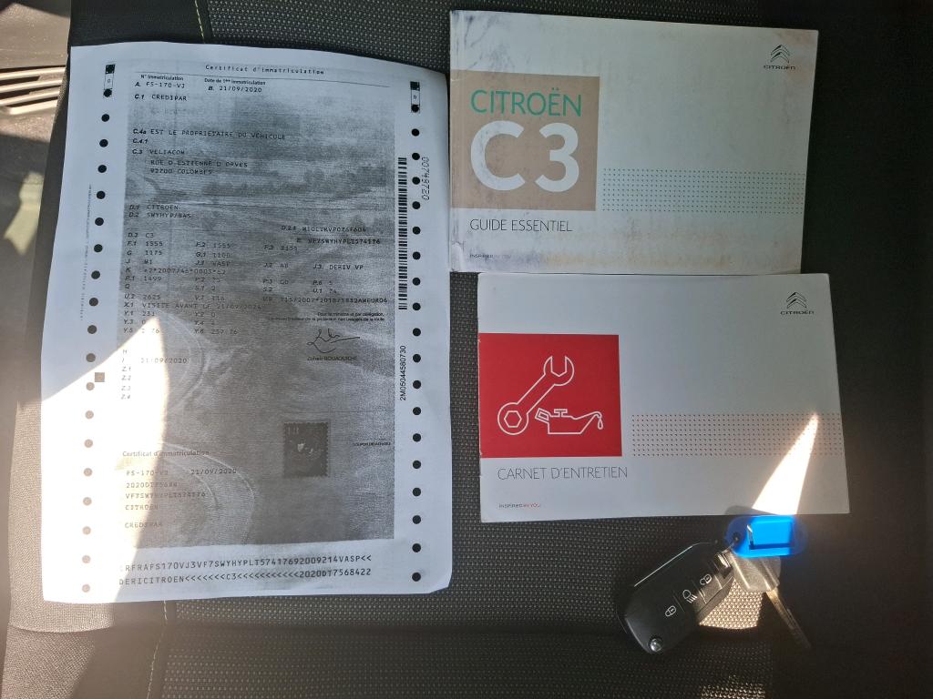 Citroen C3 SOCIETE BLUEHDI 100 S&S BVM FEEL 2020