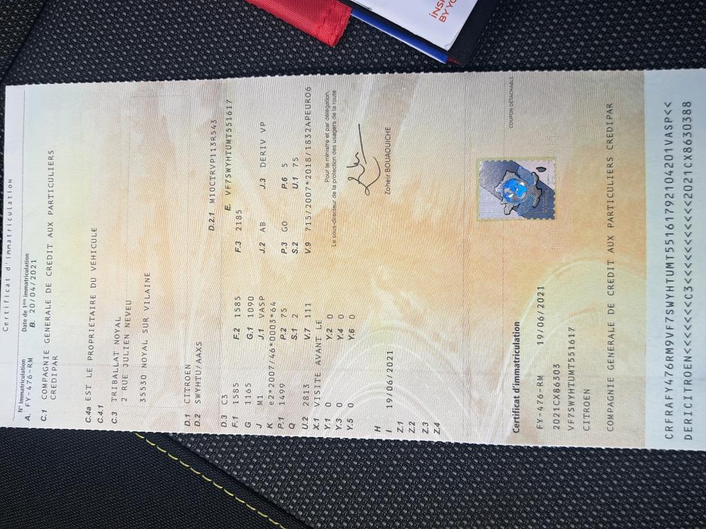 Citroen C3 SOCIETE BLUEHDI 100 S&S BVM6 FEEL NAV 2021