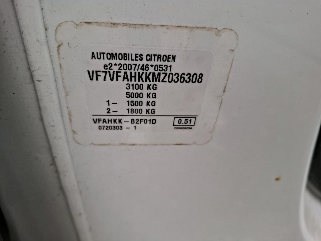 Citroen JUMPY FGN M BLUEHDI 120 S&S BVM6 CLUB 340 NM 2021