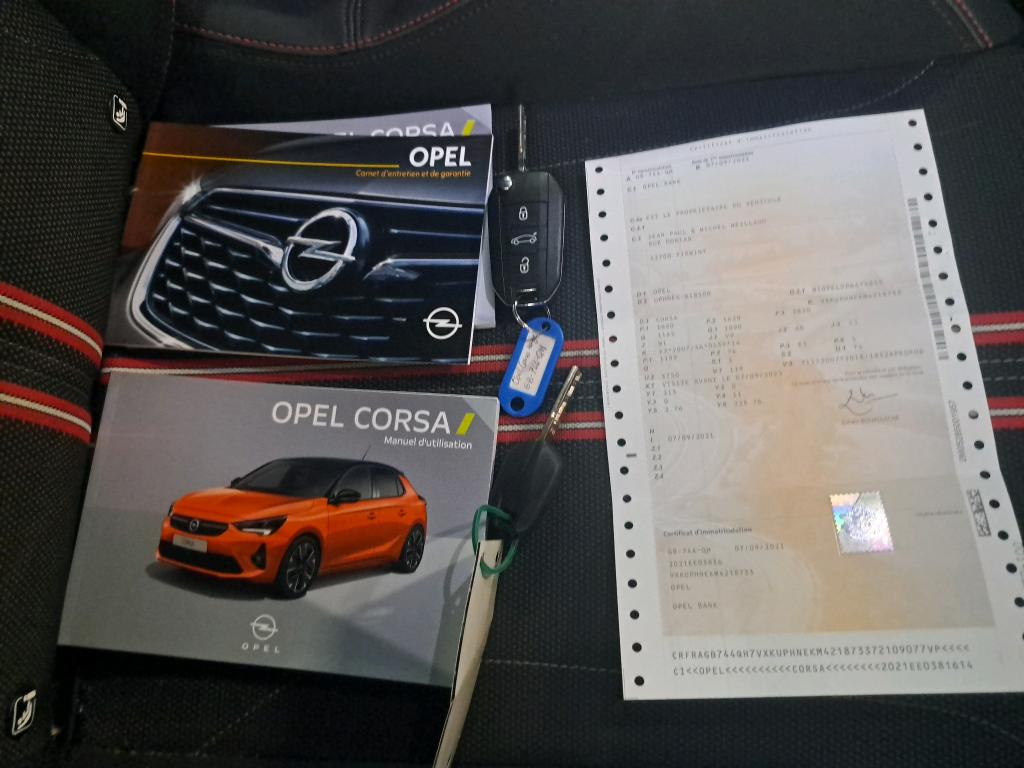 Opel Corsa 1.2 Turbo 100 ch BVM6 GS Line 2021