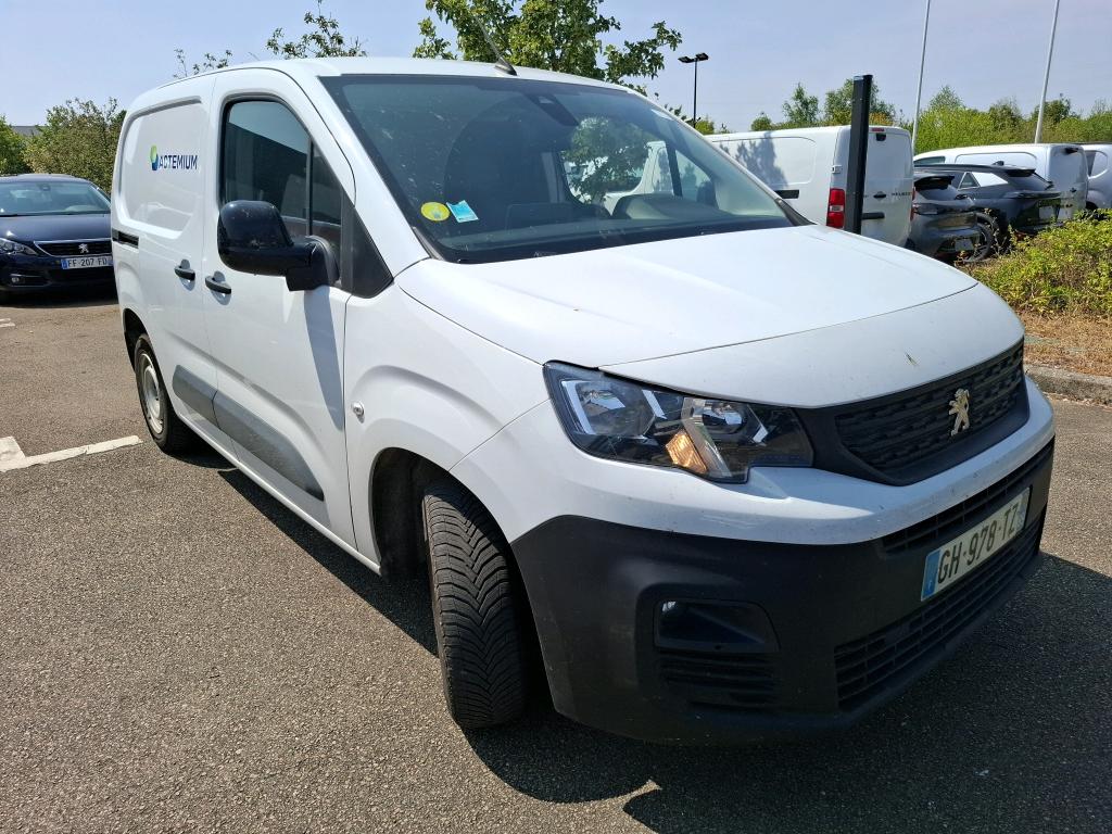 Peugeot PARTNER FOURGON STANDARD 650 KG BLUEHDI 100 S&S BVM6 ASPHALT 2022