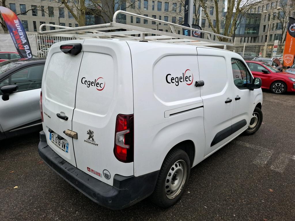 Peugeot PARTNER FOURGON LONG 950 KG BLUEHDI 100 S&S BVM5 ASPHALT 2019