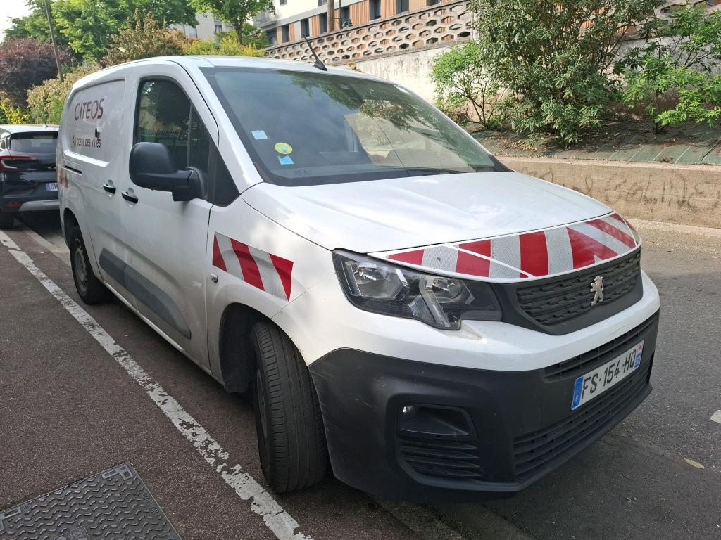 Peugeot PARTNER FOURGON LONG 950 KG BLUEHDI 130 S&S EAT8 ASPHALT 2020