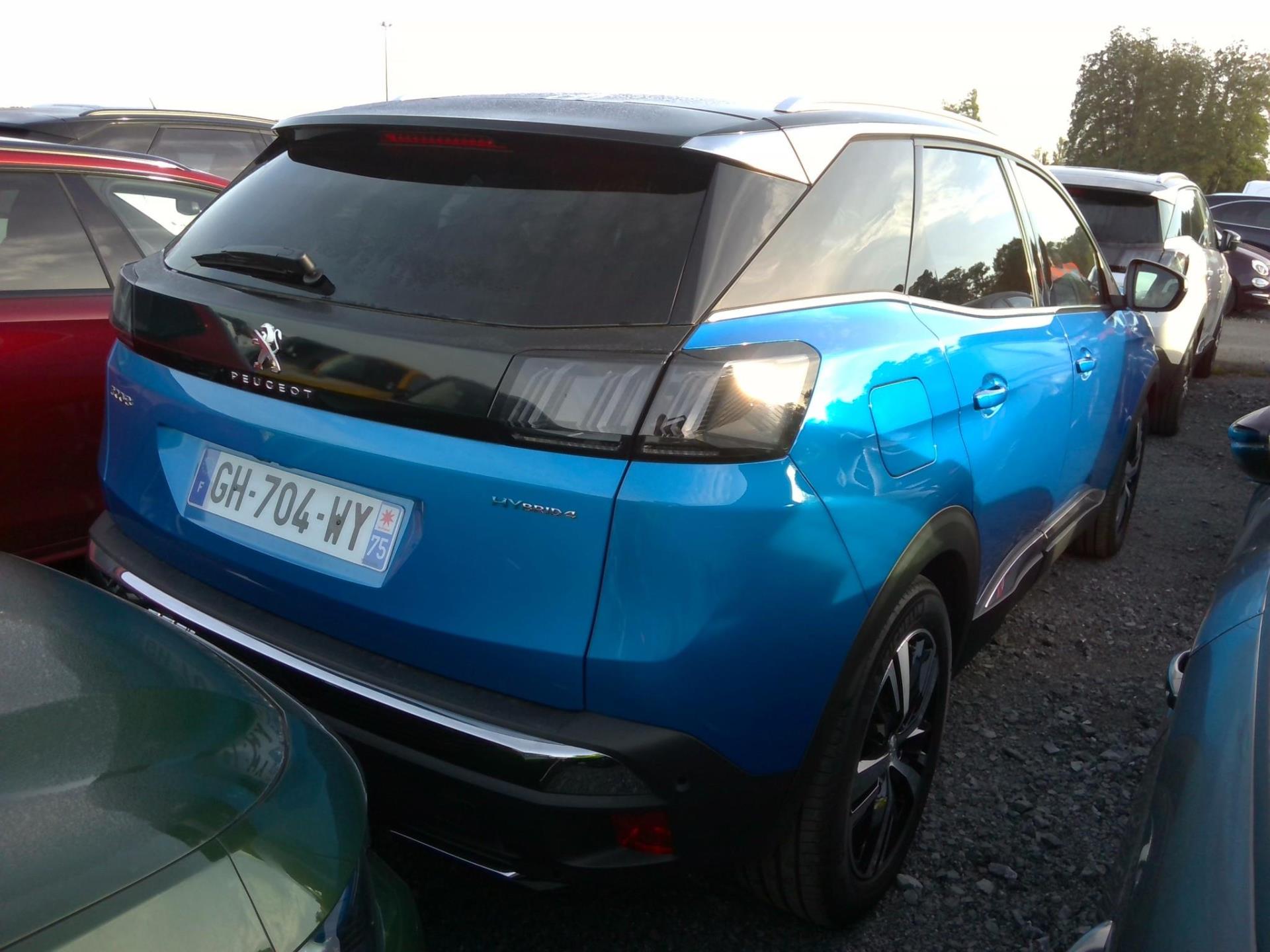 Peugeot 3008 Hybrid4 300 e-EAT8 GT 2022