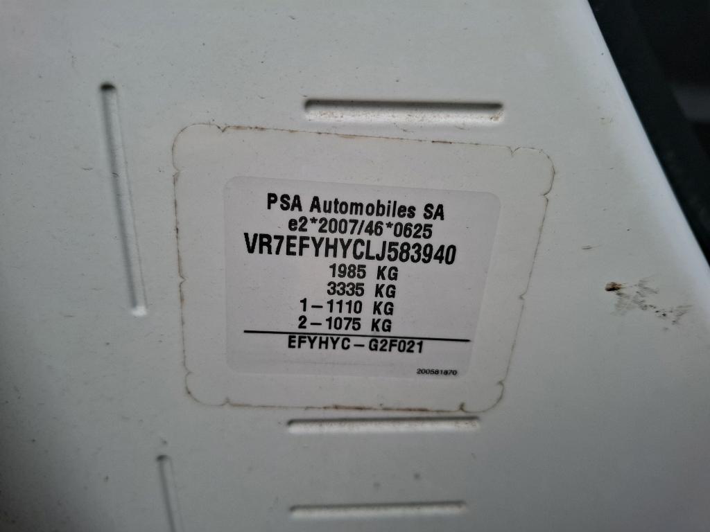 Citroen BERLINGO VAN M 650 BLUEHDI 100 S&S BVM5 CLUB 2020