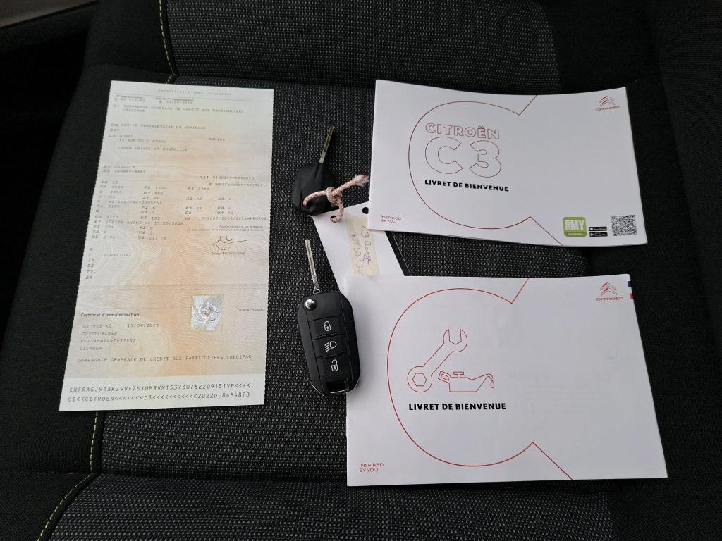 Citroen C3 PureTech 83 S&S BVM5 YOU! 2022