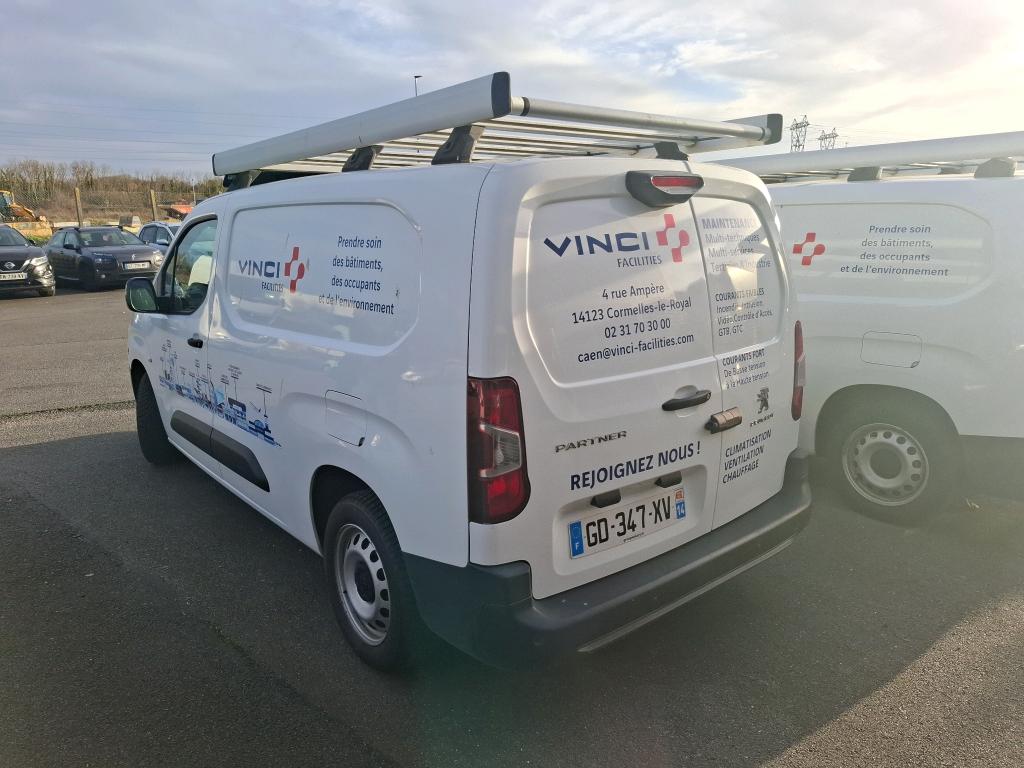 Peugeot PARTNER FOURGON LONG 950 KG BLUEHDI 100 S&S BVM6 ASPHALT 2021